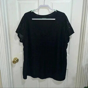 Merona sz 4 black / lace